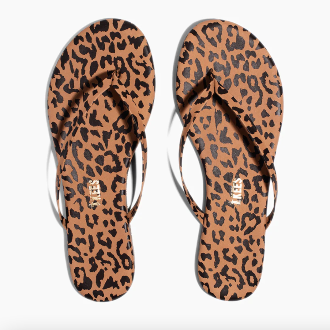 Studio Exotic Slides Nubuck Cheetah