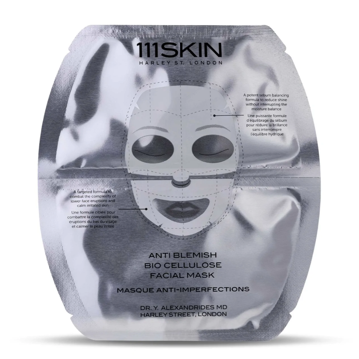 Anti Blemish Bio Cellulose Facial Mask Box 5 x 25ml