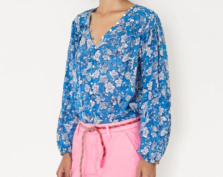 Blouse in Perrin Paisley
